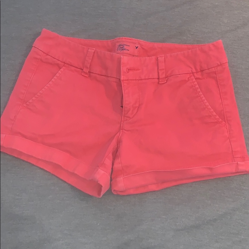 AEO Coral shorts
